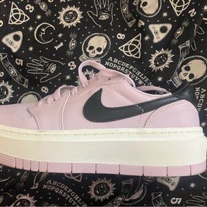 Air Jordan 1 Elevate Low Women's Shoes Iced Lilac/Black/Sail size 9 women’s